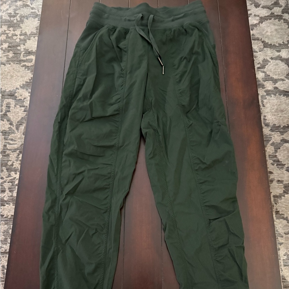 lululemon athletica Dark Green Track Pants